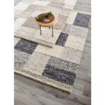HANDGEWEVEN TAPIJT Nordic 160/230 cm geweven natuurlijke kleur, wit thumbnail 7