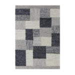 HANDGEWEVEN TAPIJT Nordic 160/230 cm geweven grijs thumbnail 1