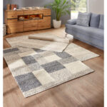 HANDGEWEVEN TAPIJT Nordic 160/230 cm geweven grijs thumbnail 3