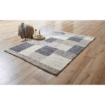 HANDGEWEVEN TAPIJT Nordic 160/230 cm geweven grijs thumbnail 5