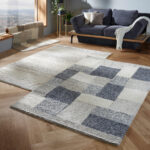HANDGEWEVEN TAPIJT Nordic 160/230 cm geweven grijs thumbnail 6