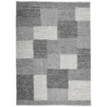 HANDGEWEVEN TAPIJT Nordic 160/230 cm geweven grijs, donkergrijs thumbnail 1