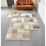 HANDGEWEVEN TAPIJT Nordic 160/230 cm geweven grijs, donkergrijs thumbnail 6