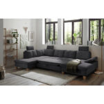 ZITSET, geribd fluweel antraciet thumbnail 2