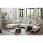 ZITSET, geribd fluweel beige thumbnail 5