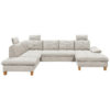 ZITSET, geribd fluweel beige