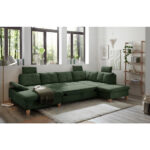 ZITSET, geribd fluweel donkergroen thumbnail 2