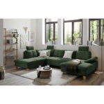 ZITSET, geribd fluweel donkergroen thumbnail 4