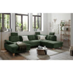 ZITSET, geribd fluweel donkergroen thumbnail 4