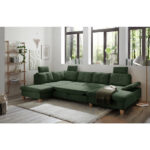 ZITSET, geribd fluweel donkergroen thumbnail 2