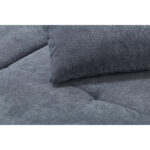 ZITSET, antraciet microvelours thumbnail 5