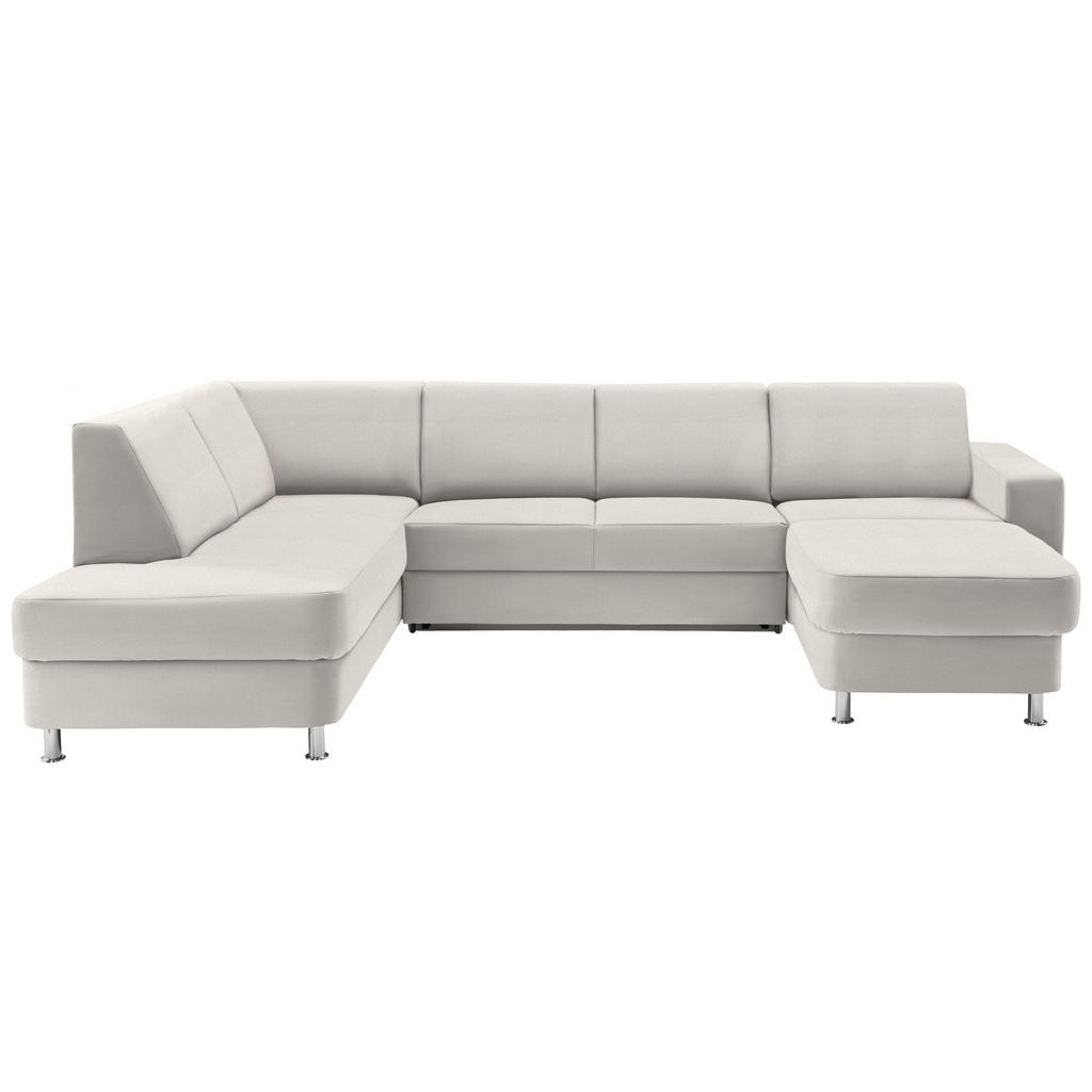 ZADELSET, crèmekleurige chenille, wit