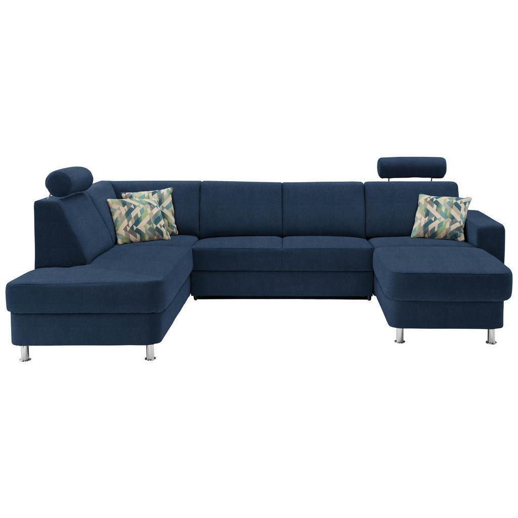 ZADELSET, chenilleblauw