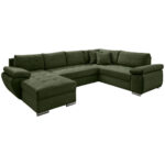 ZITSET, geribd fluweel donkergroen thumbnail 1