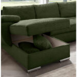 ZITSET, geribd fluweel donkergroen thumbnail 7