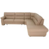 ZADELSET, beige echt leer