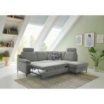 ZITSET, chenille, gladde beige stof thumbnail 5
