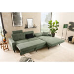 ZITSET, geribd fluweel olijfgroen thumbnail 2