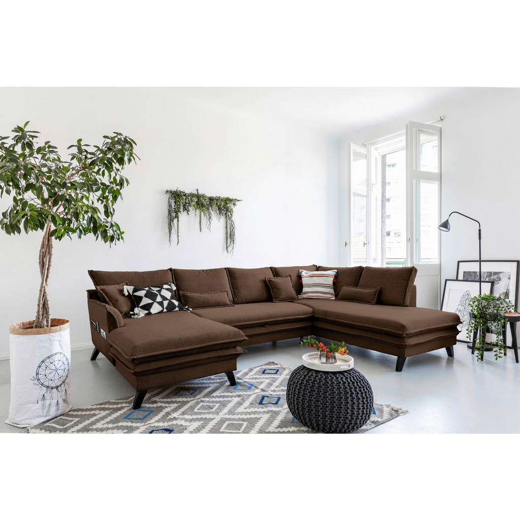 ZADELSET, microvezel bruin