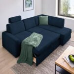 ZITSET, donkerblauwe stof thumbnail 4