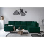 ZITSET, geribd fluweel donkergroen thumbnail 2