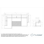 ZITSET, geribd fluweel donkergroen thumbnail 3