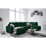 ZITSET, geribd fluweel donkergroen thumbnail 4