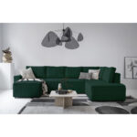 ZITSET, geribd fluweel donkergroen thumbnail 6