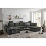 ZADELSET, donkergroen microvelours thumbnail 6