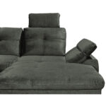 ZADELSET, donkergroen microvelours thumbnail 7