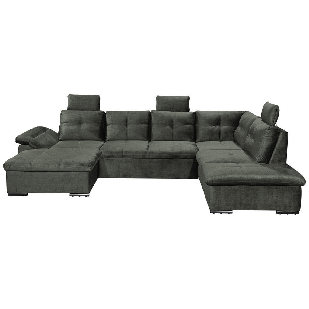 ZADELSET, donkergroen microvelours