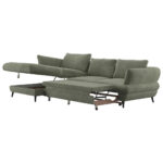 ZADELSET, veloursgroen thumbnail 4
