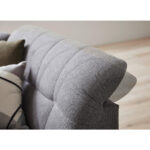 ZADELSET, microvezel blauw, grijs thumbnail 5