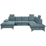 ZADELSET, stof blauw thumbnail 1
