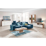 ZADELSET, gladde blauwe stof thumbnail 2