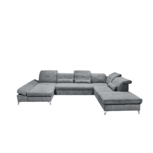 ZITSET, antraciet microvelours