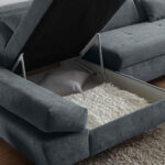 ZITSET, antraciet microvelours thumbnail 6