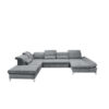 ZITSET, antraciet microvelours
