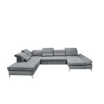 ZITSET, antraciet microvelours thumbnail 1