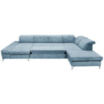 ZADELSET, blauw microvelours thumbnail 6