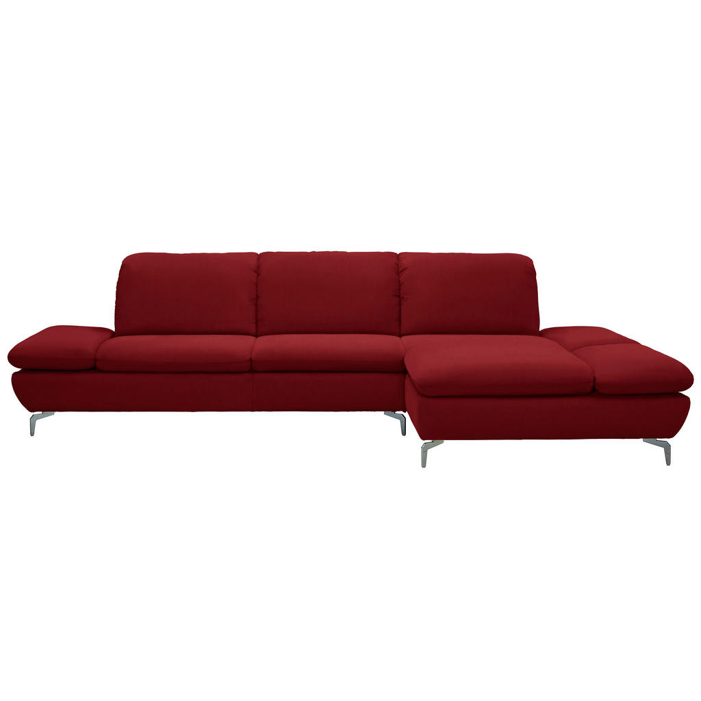 SET STOELEN, echt rood leer