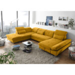 ZADELSET, geel microvelours thumbnail 2