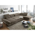 ZITSET, grijsbruin microvelours thumbnail 7