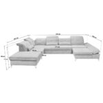 ZITSET, grijsbruin microvelours thumbnail 3