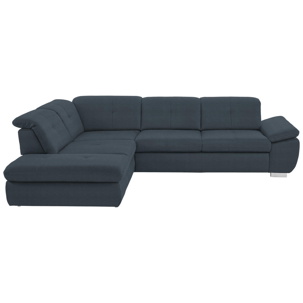 ZADELSET, donkerblauwe microvezel