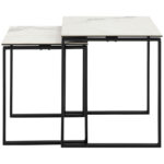 TAFELSET, zwart, wit thumbnail 5