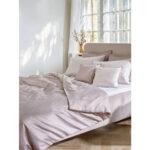 BEDDENSET BENTE 6/1 200/200 cm stof, damast veelkleurig thumbnail 2