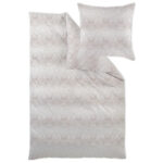 BEDDENSET FLORENZ 5/1 200/200 cm damast beige thumbnail 1