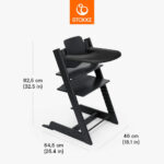 KINDERSTOELENSET Tripp Trapp Bundel 46/79/49 cm zwart thumbnail 6