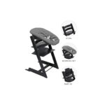 KINDERSTOELENSET Tripp Trapp Bundels 87/65/46 cm zwart thumbnail 1